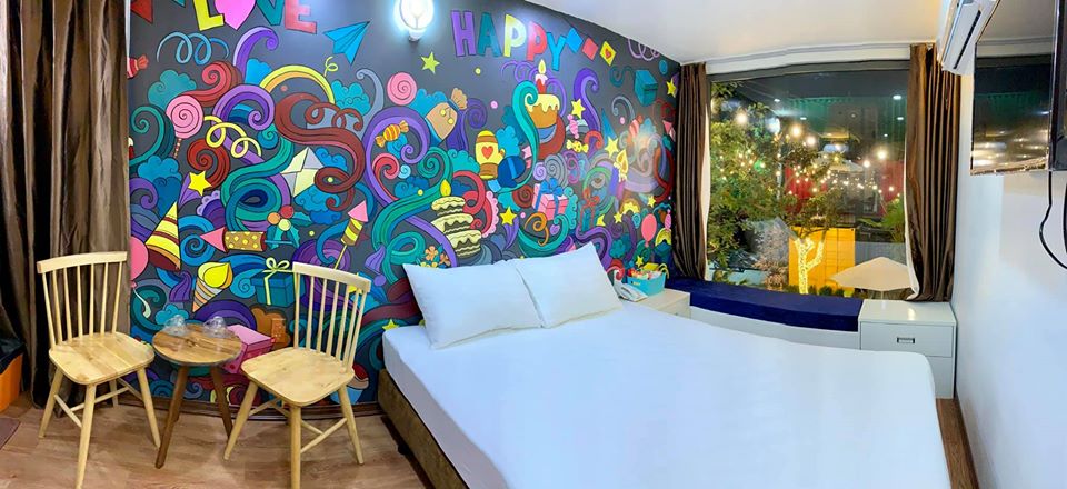 khám phá Rainbow Hotel Cửa Lò phòng 