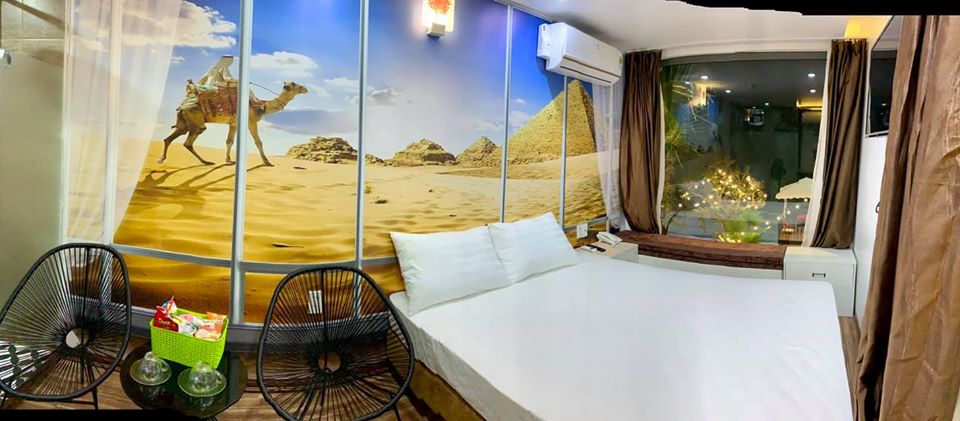 khám phá Rainbow Hotel Cửa Lò phòng Ai Cập
